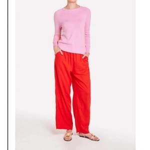 NEW BRODIE CASHMERE summer stripe up crew neck tee in pink